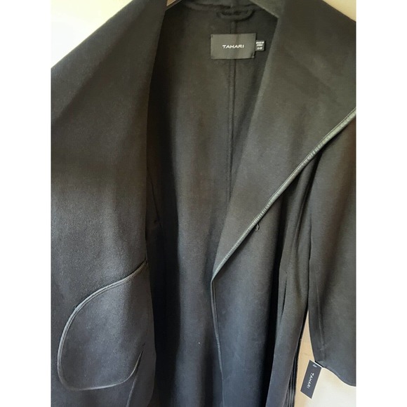 Tahari Wool-Blend Trench Coat Women's - Picture 7 of 11